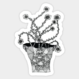 Prickly thoughts Sticker